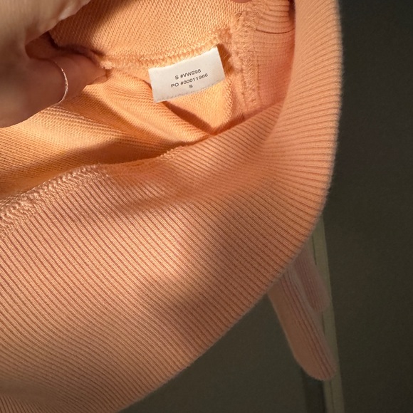 Vuori Women's Peach Crew Neck Sweater - Picture 4 of 4